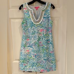 Lilly Pulitzer Stretch Terry Shift Dress - Size Medium